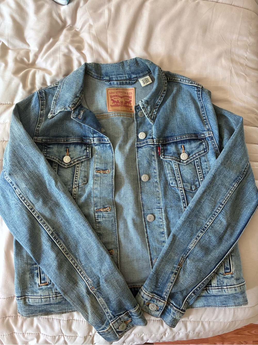 Levi's Light Blue Denim Jean Jacket